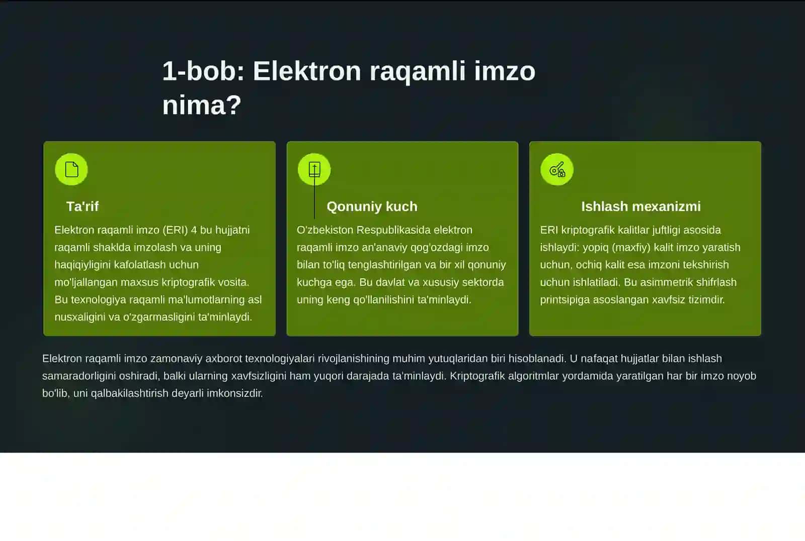 Elektron raqamli imzo 2