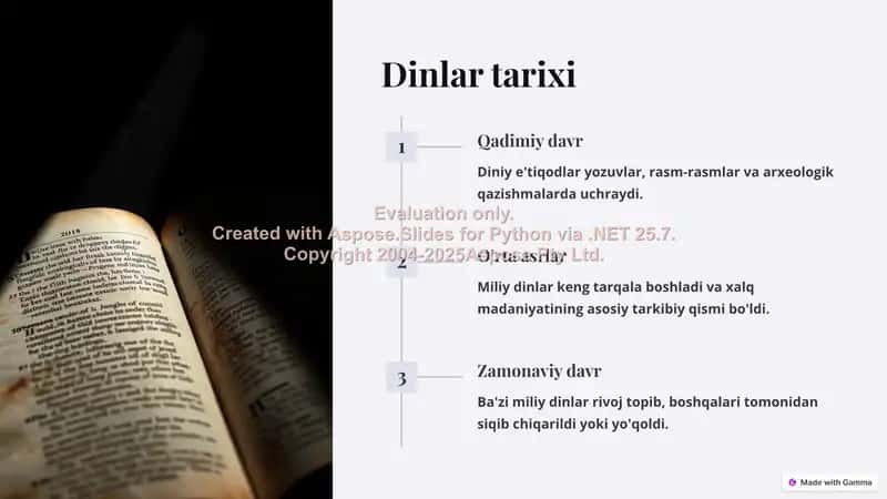 Miliy dinlar 2