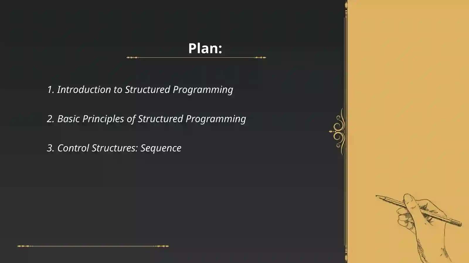 Structured Programming 2
