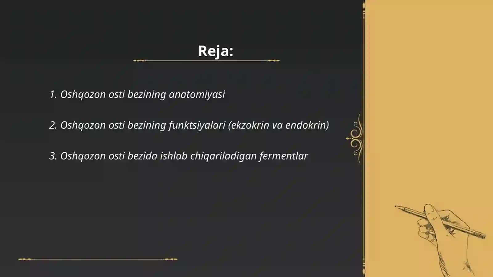 Oshqozon Osti bezi 2
