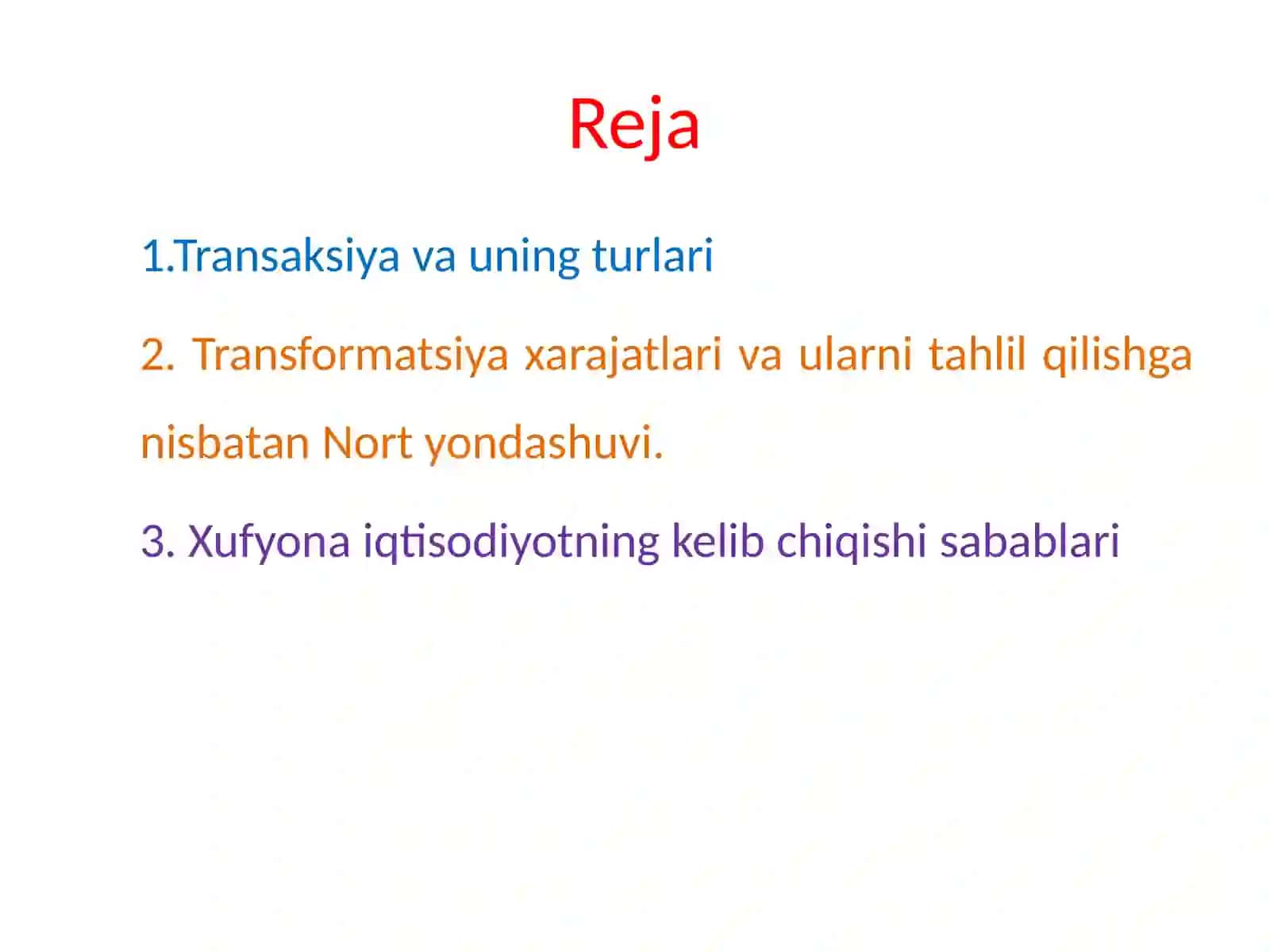 Transaksiya va uning turlari 2