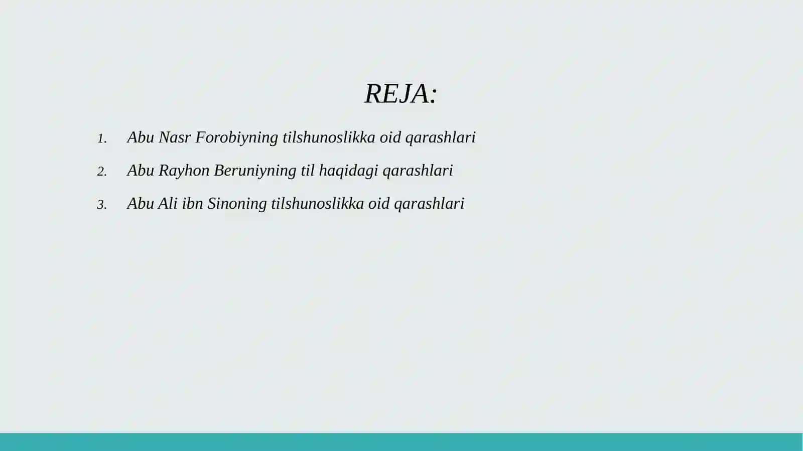 Qomusiy olimlarning tilshunoslikka oid qarashlari 2
