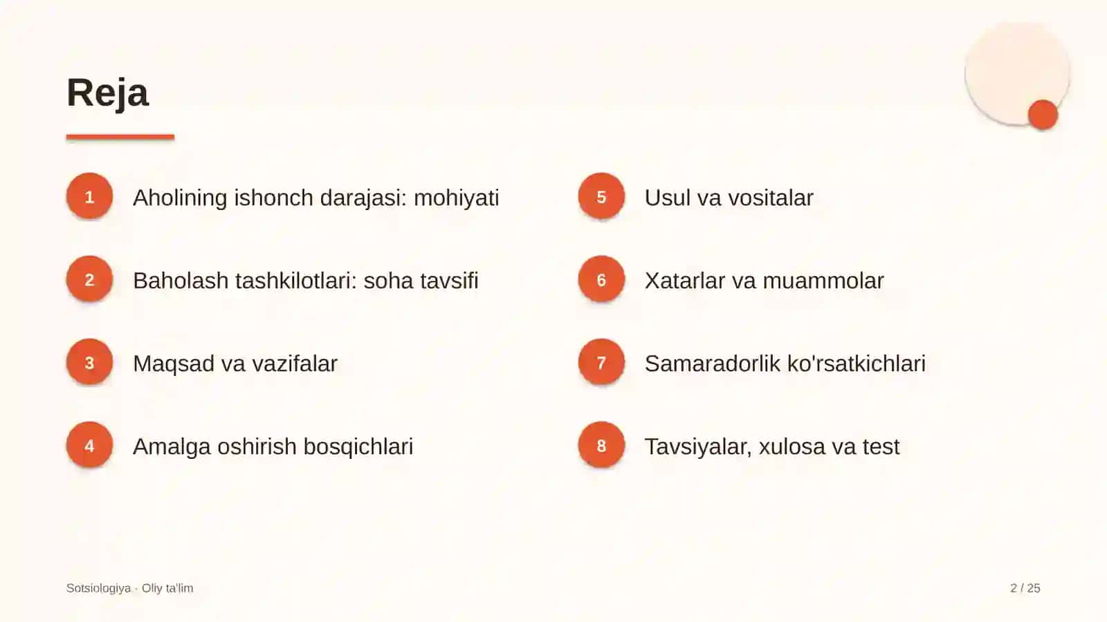 Baholash tashkilotlarida aholining ishonch darajasi 2