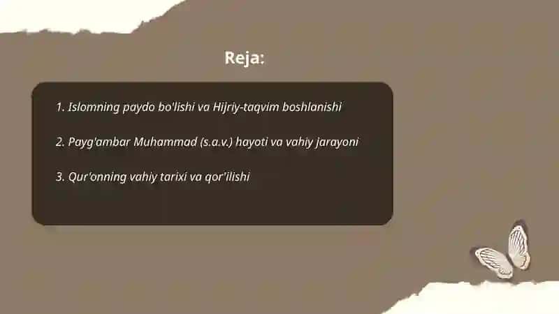 Islom dini tarixi va mohiyati 2