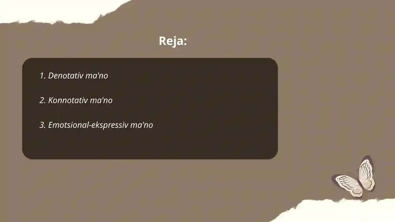 Leksik ma'no turlari 2