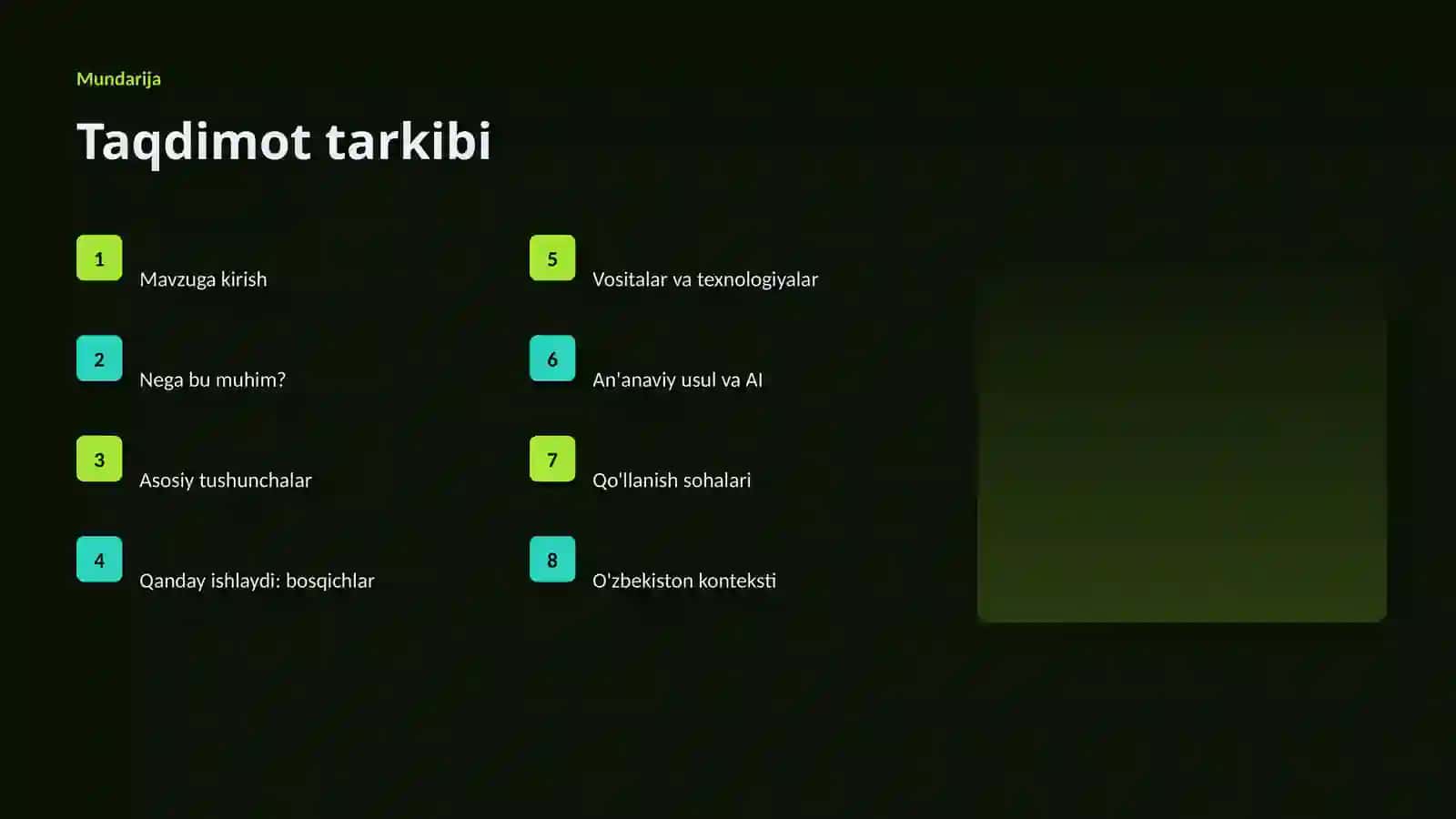 Arxeologiya uchun diffuziya modellari: amaliy yechimlar 2