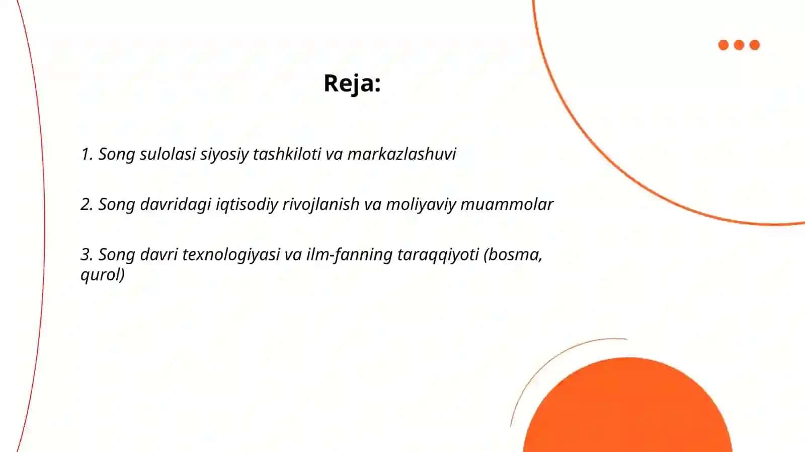 Song sulolasi siyosiy tashkiloti va markazlashuvi 2
