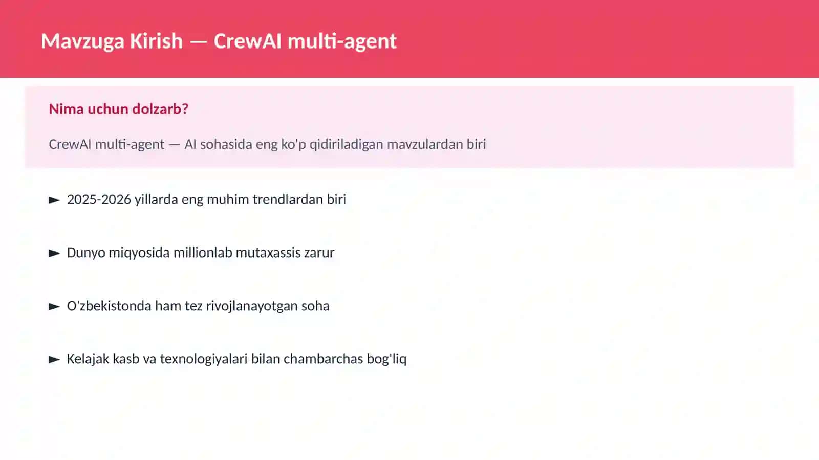 CrewAI multi-agent 2