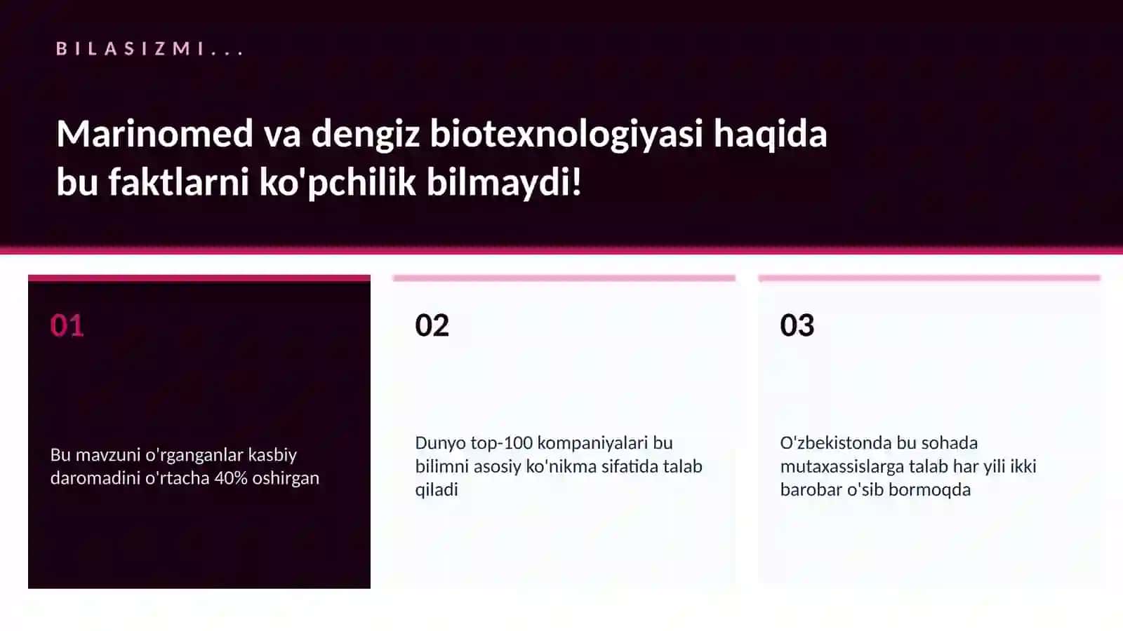 BIOTEXNOLOGIYA VA GENOMIKA 2