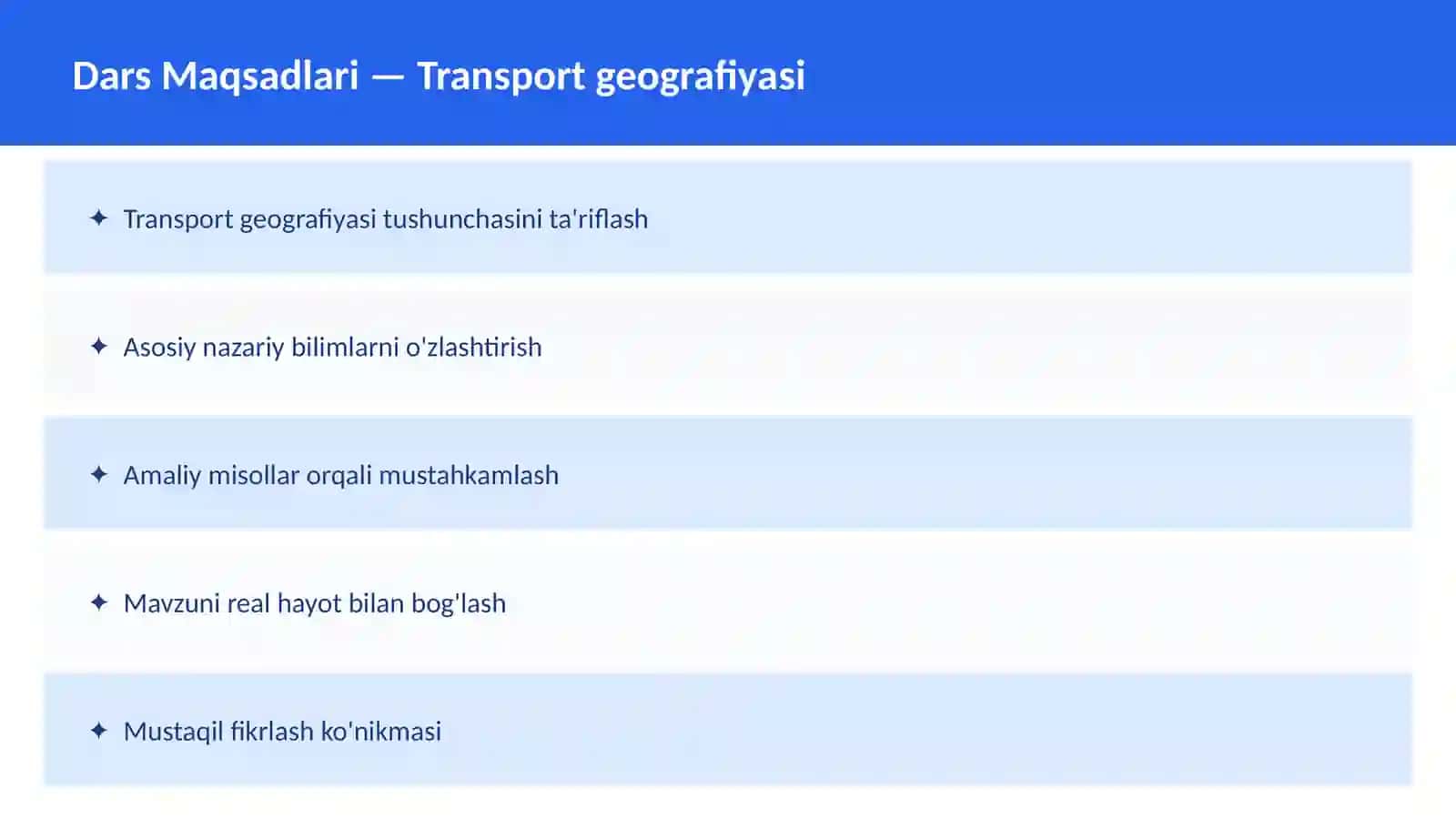 Sanoat geografiyasi dars ishlanmasi 2