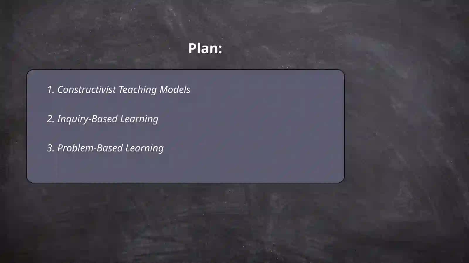 Constructivist Teaching Models 2