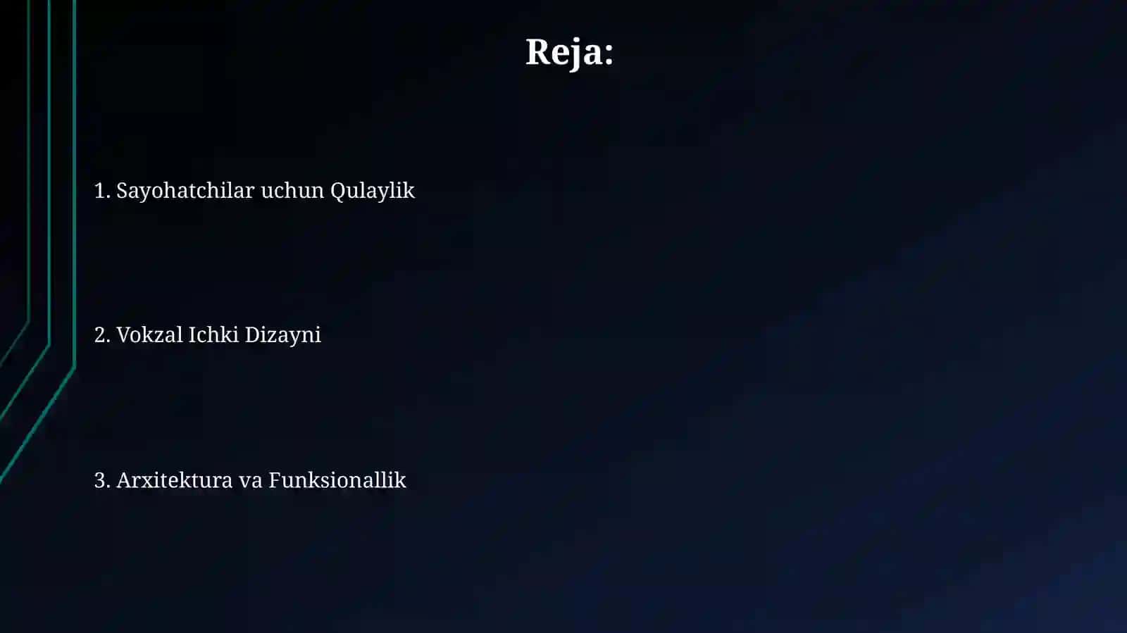 Vokzal binolarini interyeri 2