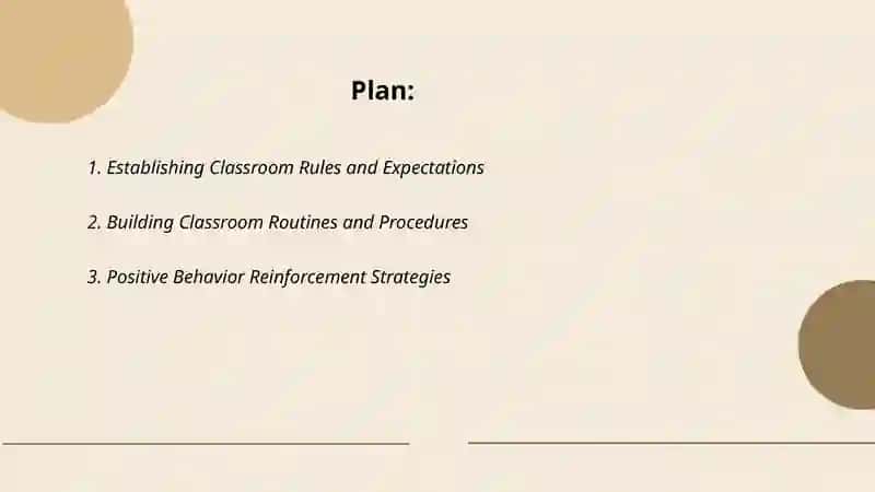 Classroom management 2