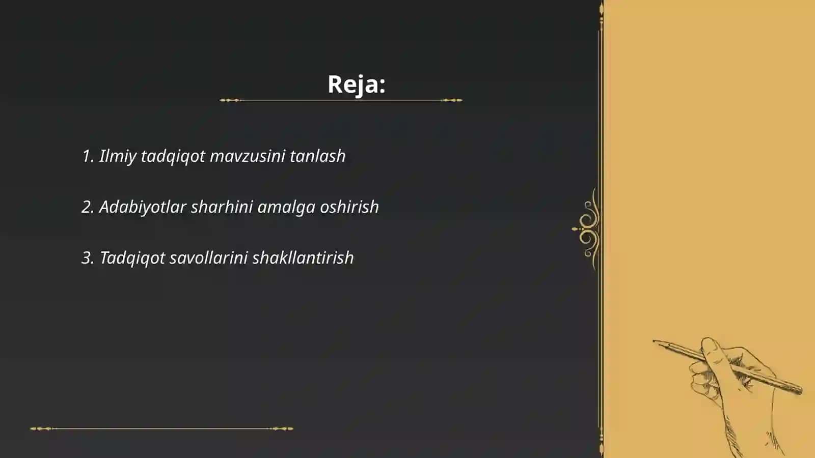 Ilmiy ish yozish bosqichlari 2