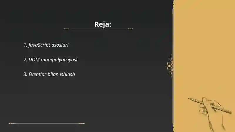 JavaScript yordamida interaktiv veb -elementlarni yaratish 2