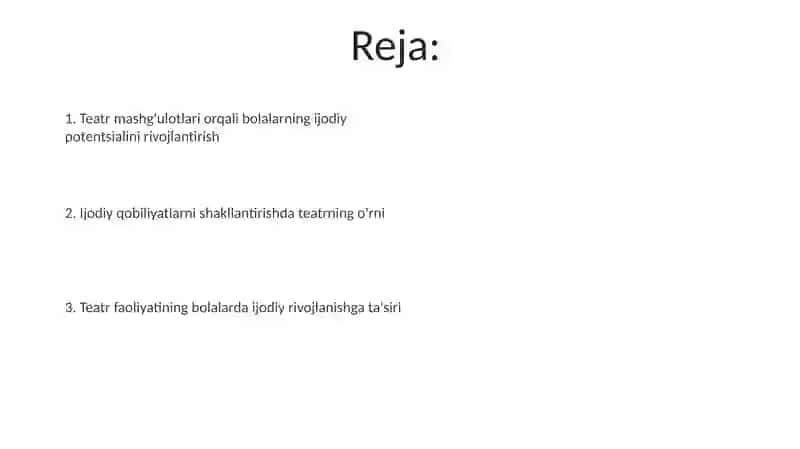 Teatr faoliyatining bolalarda ijodiy rivojlanishga ta'siri 2