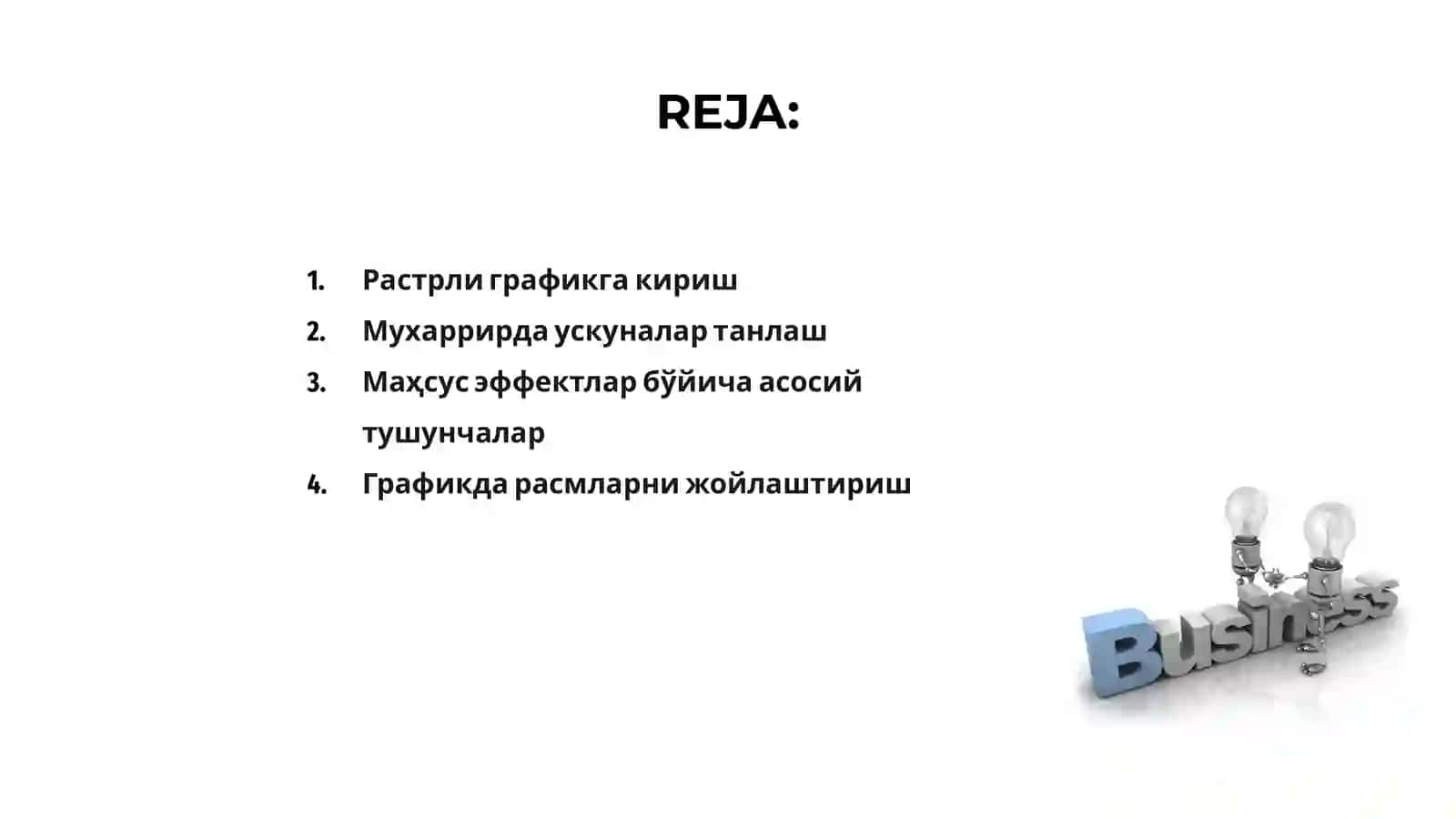 Растрли графиклар ва ускуналар 2