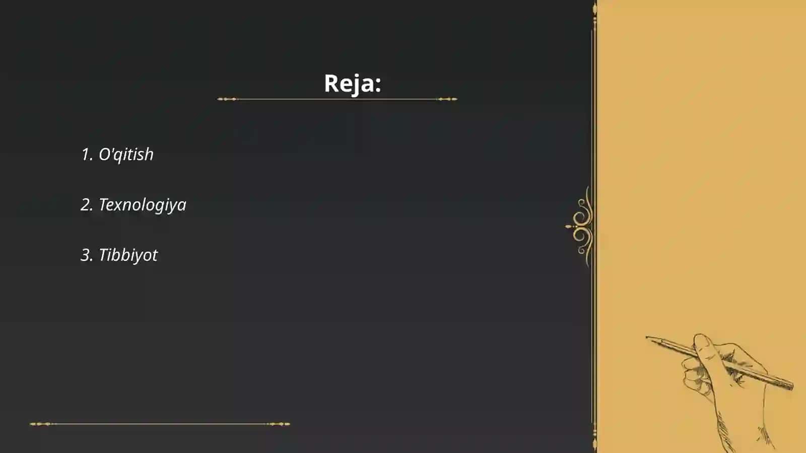 O'qitish 2
