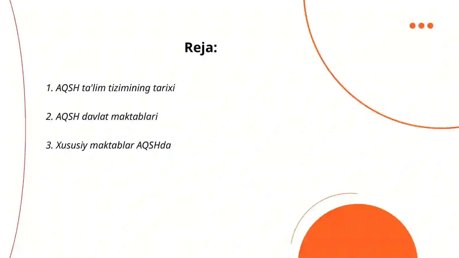 AQSH ta'lim tizimi 2