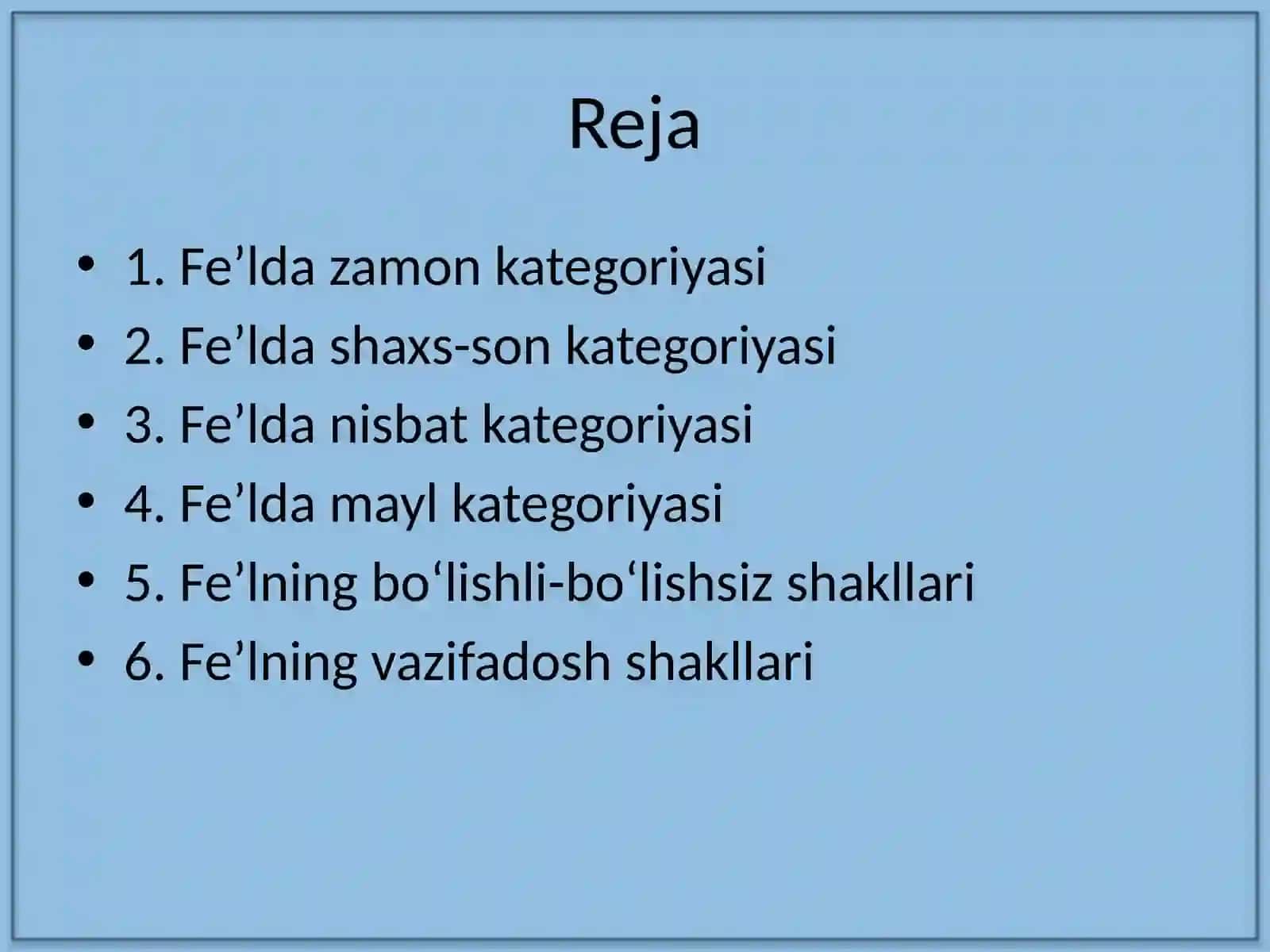 Feʼl (Qadimgi turkiy tilda) 2