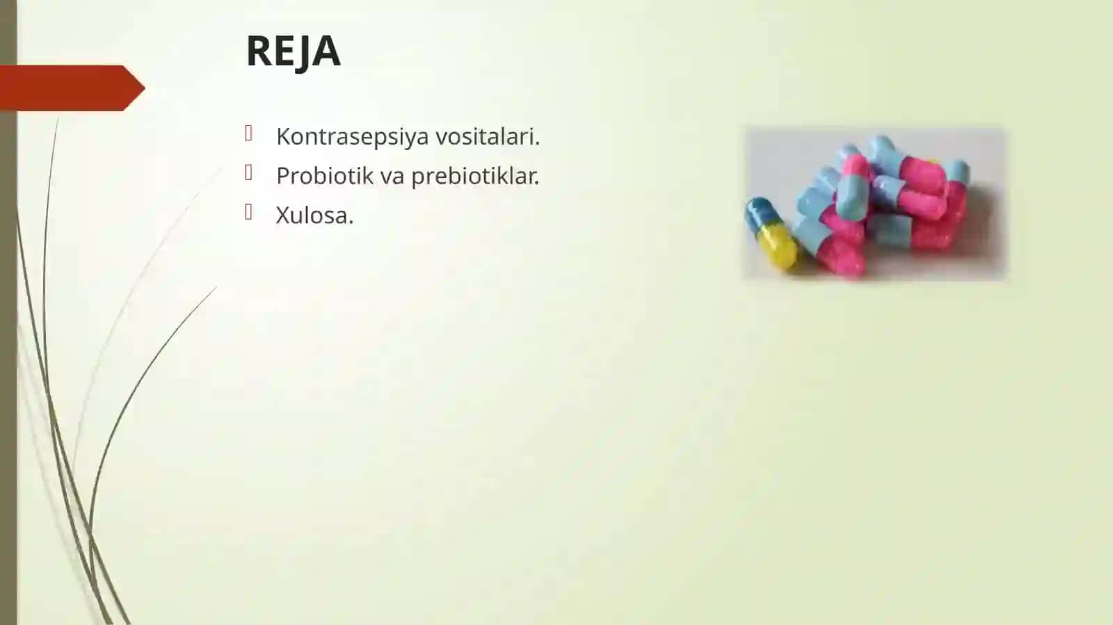 Kontrasepsiyavositalari va probiotiklar 2