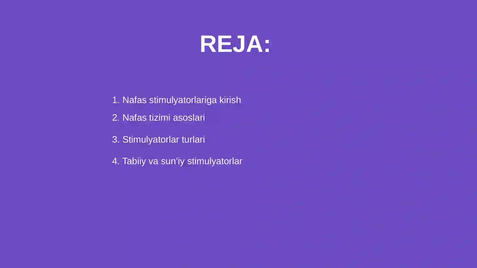 Nafas stimulyatorlari 2
