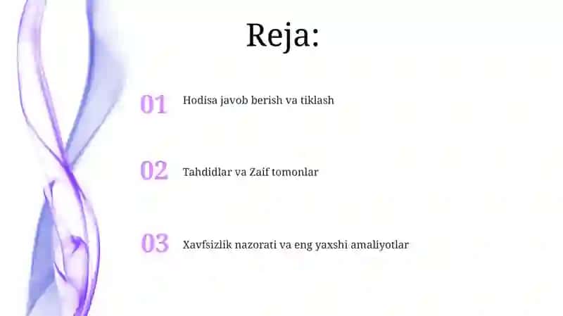Ma'lumotlar xavfsizligi 2