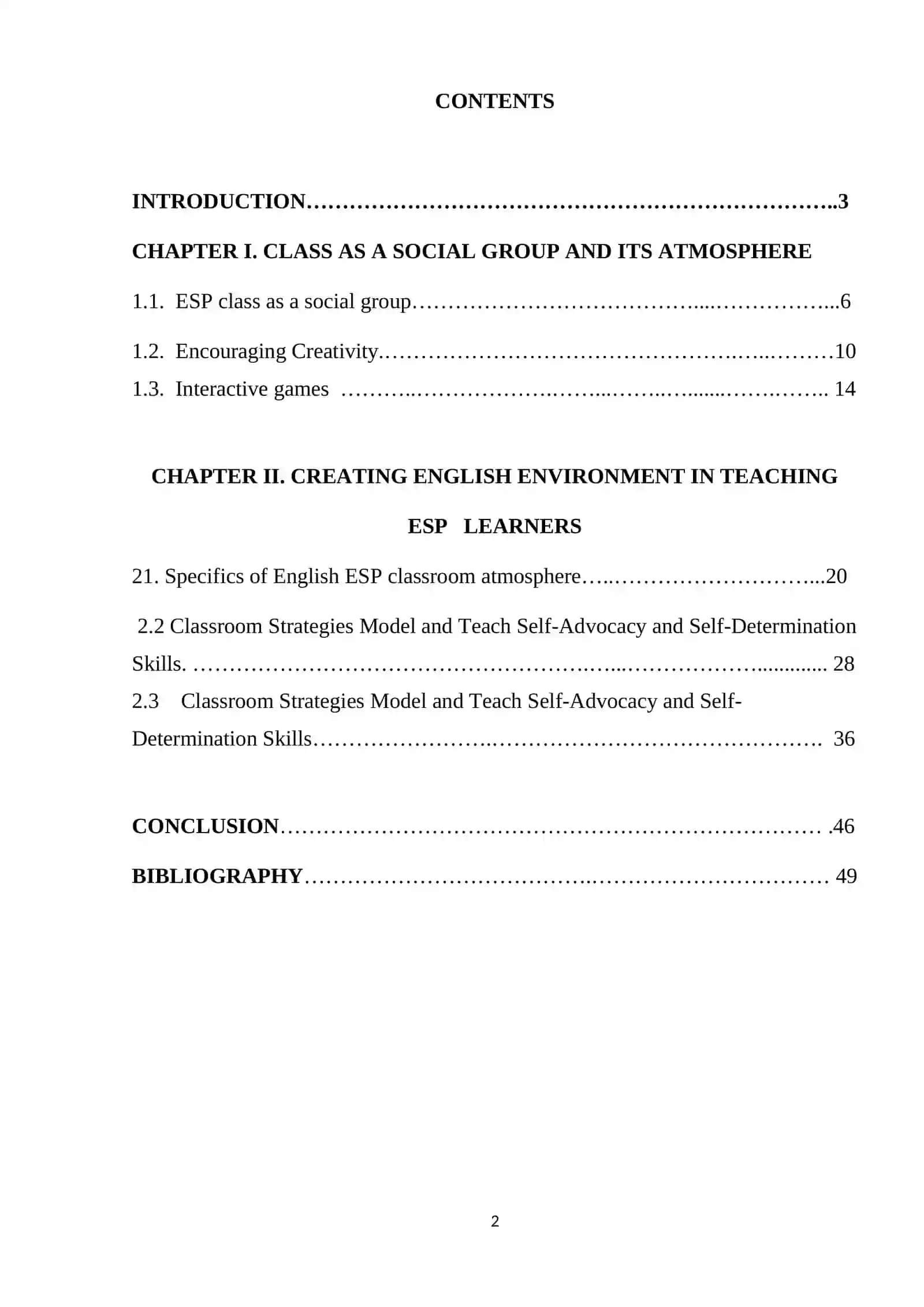 Creating English Environment in teaching ESP learners 2