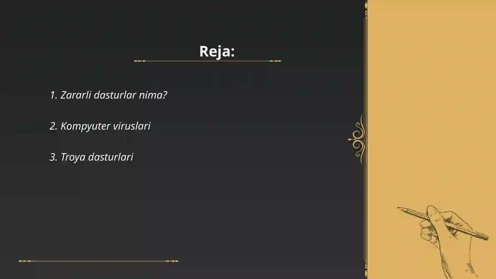 Zararli dasturlar va ularning turlari 2