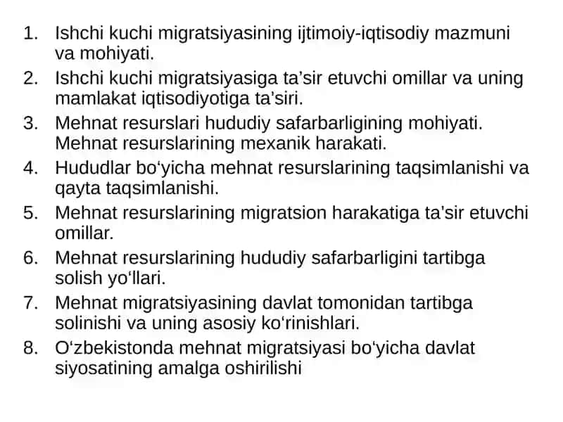 Ishchi kuchi migratsiyasi 2