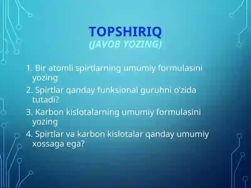 Murakkab Efirlar 2
