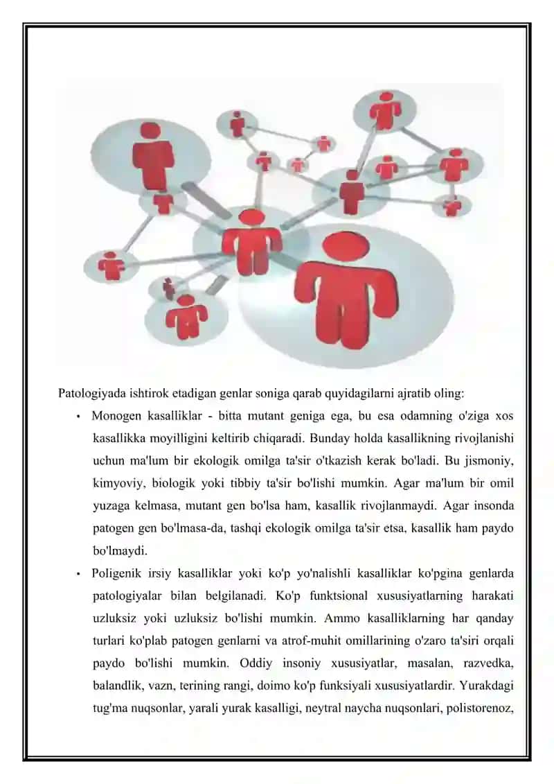 MULTIFAKTORIAL KASALLIKLAR 2