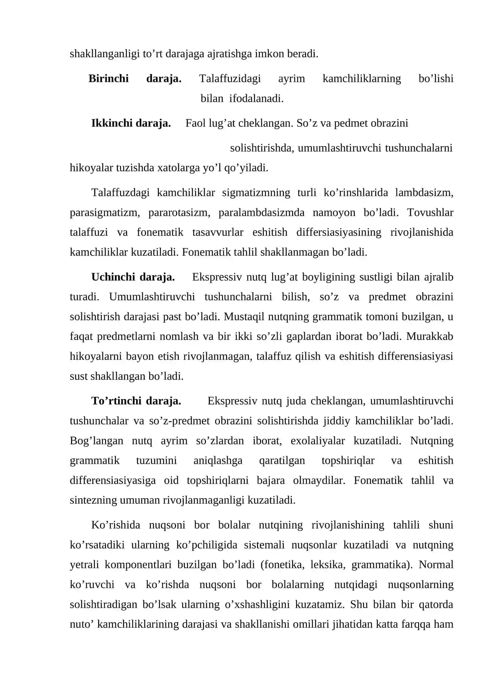 Logopedik ishlar 2