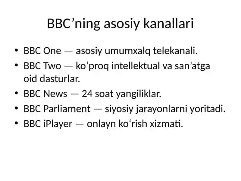 BBC telekanali 2