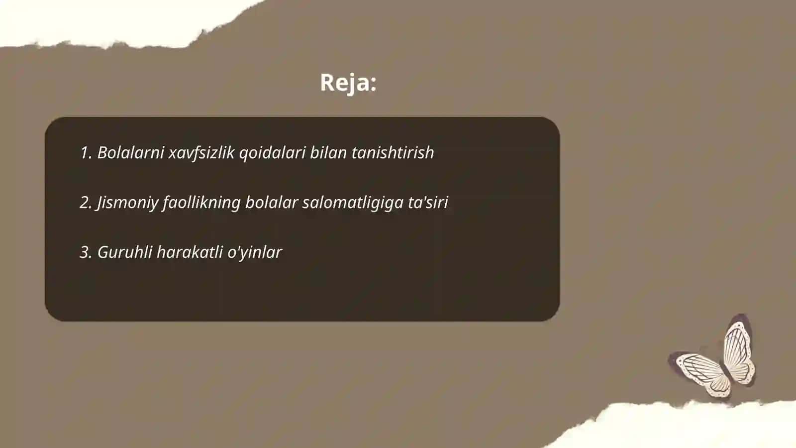 Bolalarga xavfsizlik qoidalari o'rgatish 2
