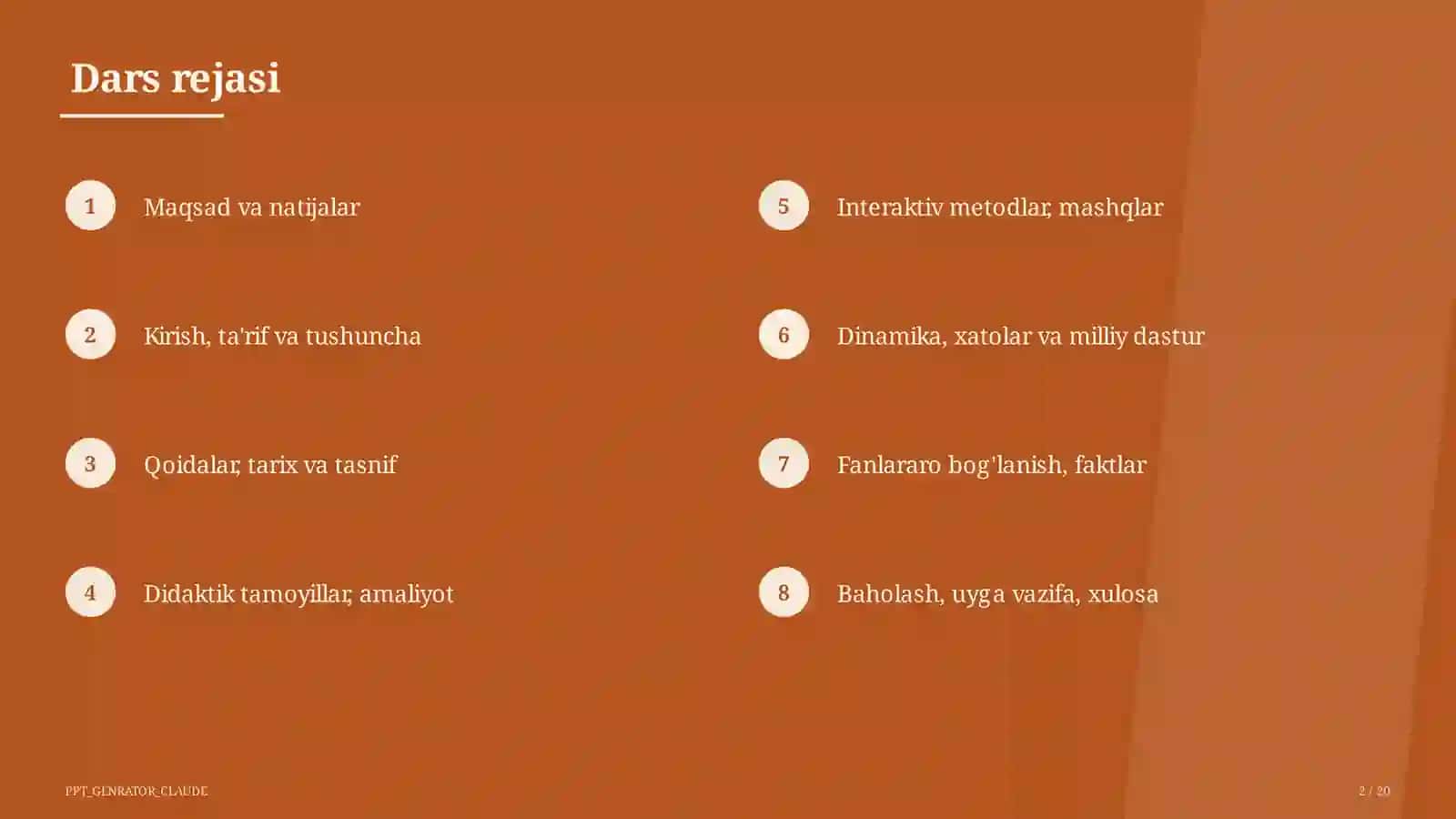 Present Perfect (8-sinf) 2