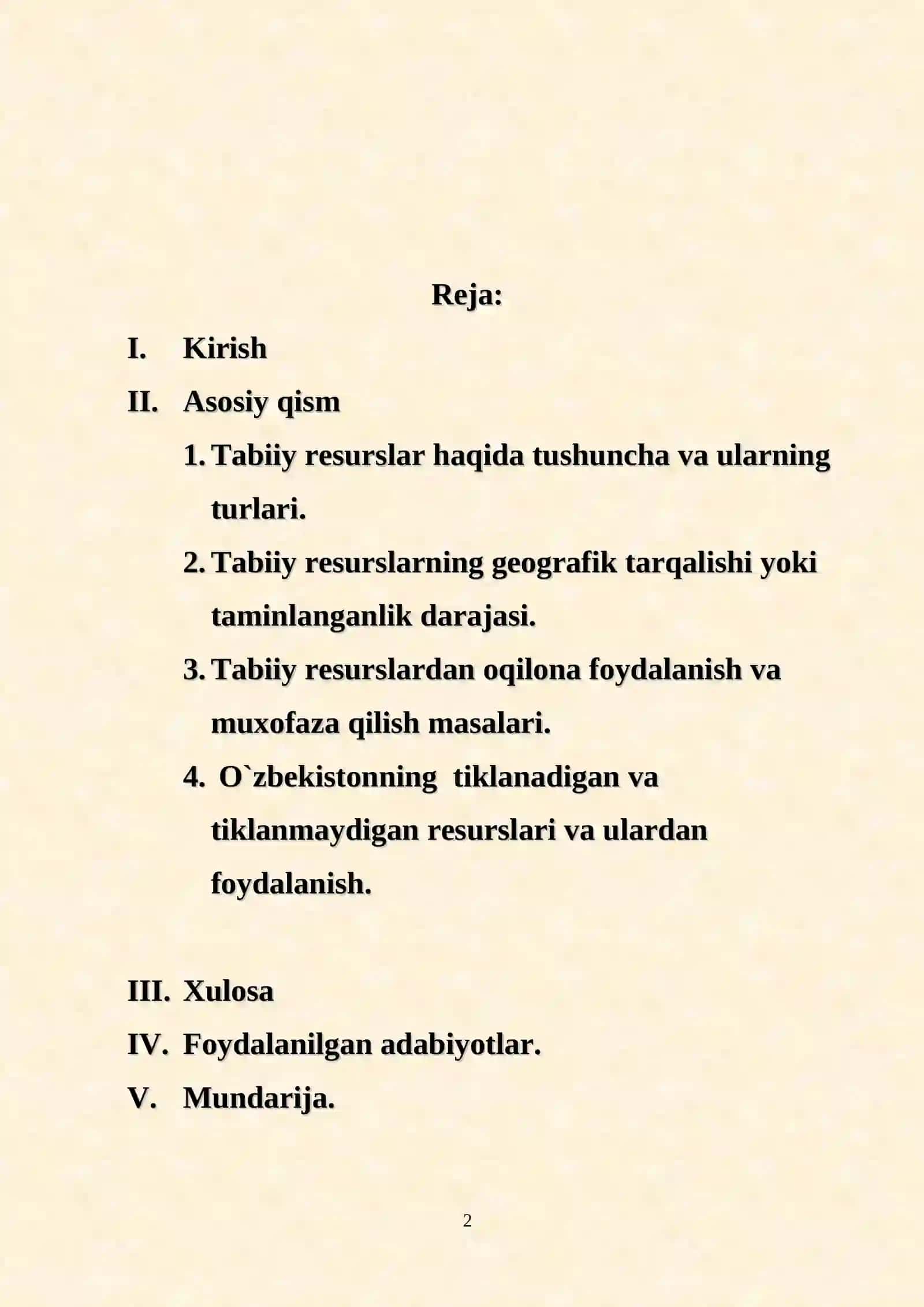 Umumiy yer bilimi 2