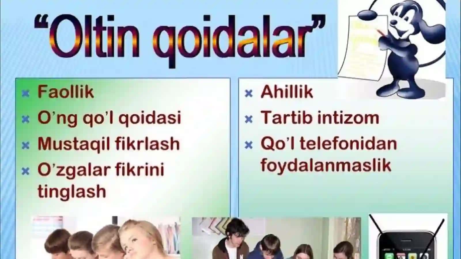 6-sinf O'zbek tili dars ishlanma. M.CH.S 2
