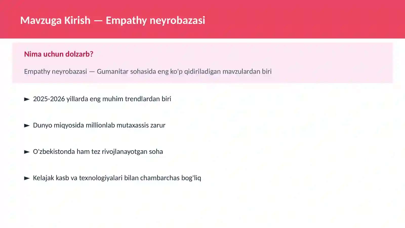 Empathy neyrobazasi 2
