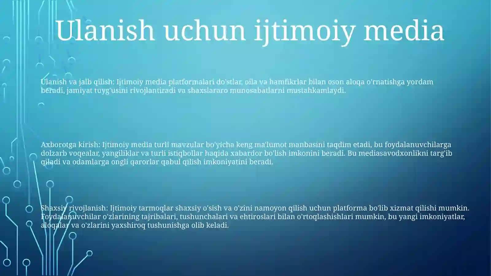 Medialarning Ijtimoiy Mazmuni 2