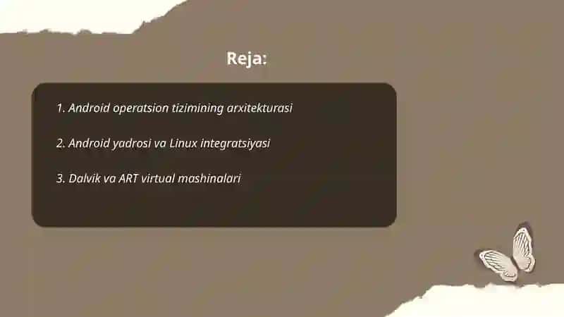 Android mobil operatsion tizm 2