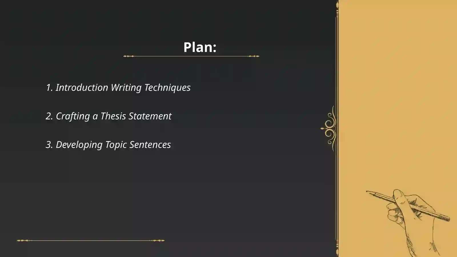 Writing Techniques 2