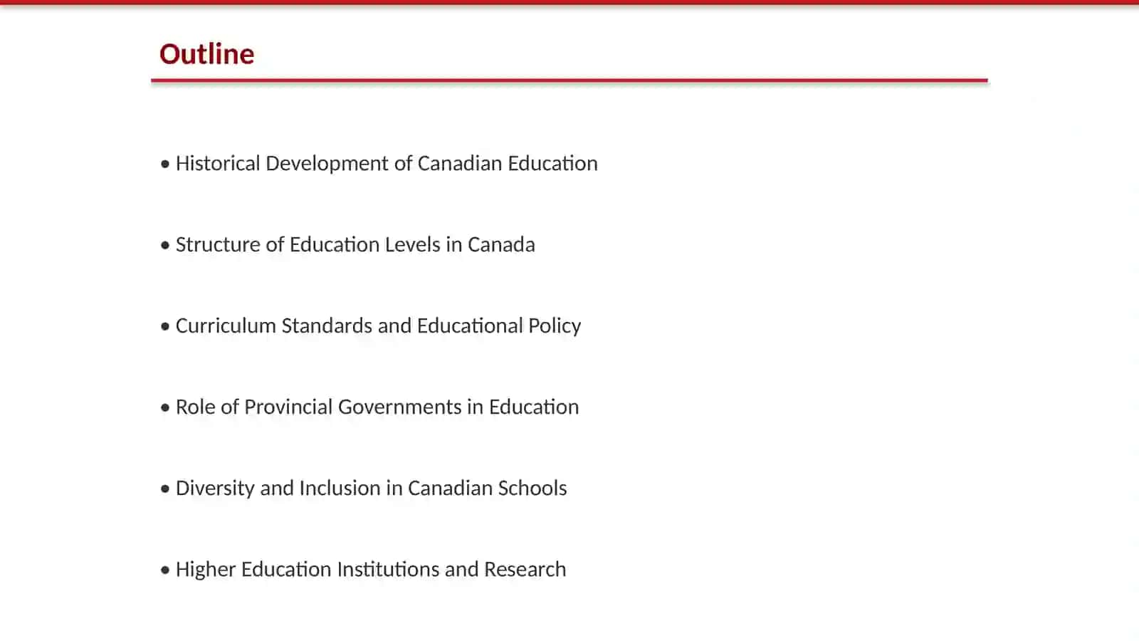 Education system of canada 2