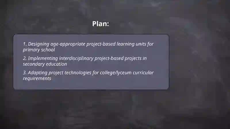 Teaching by Project Technologies 2