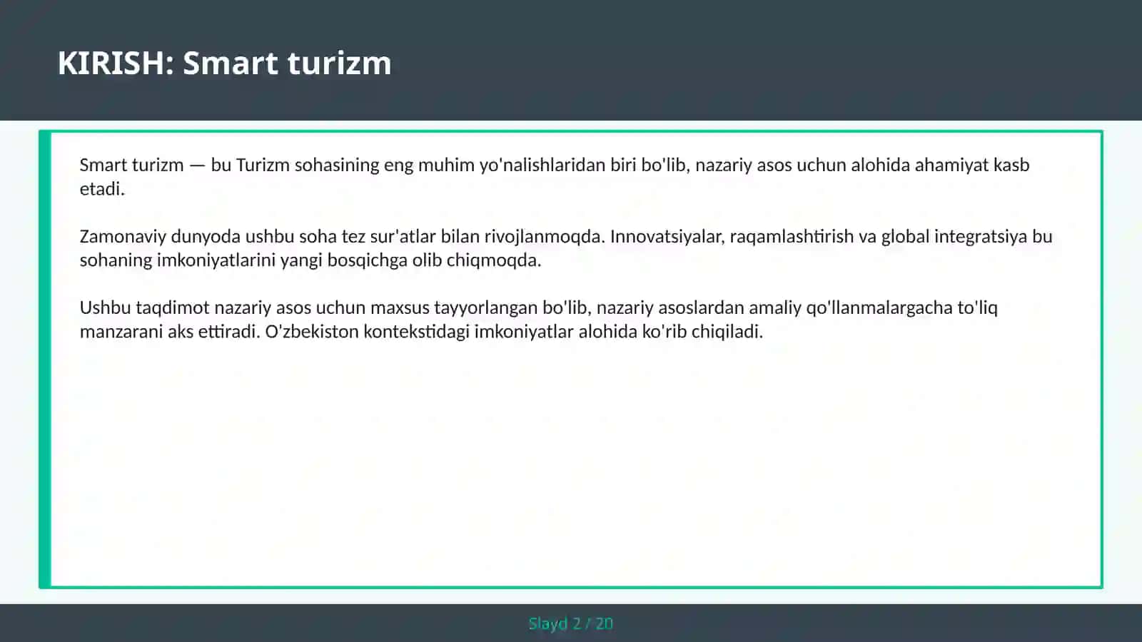 Smart turizm 2
