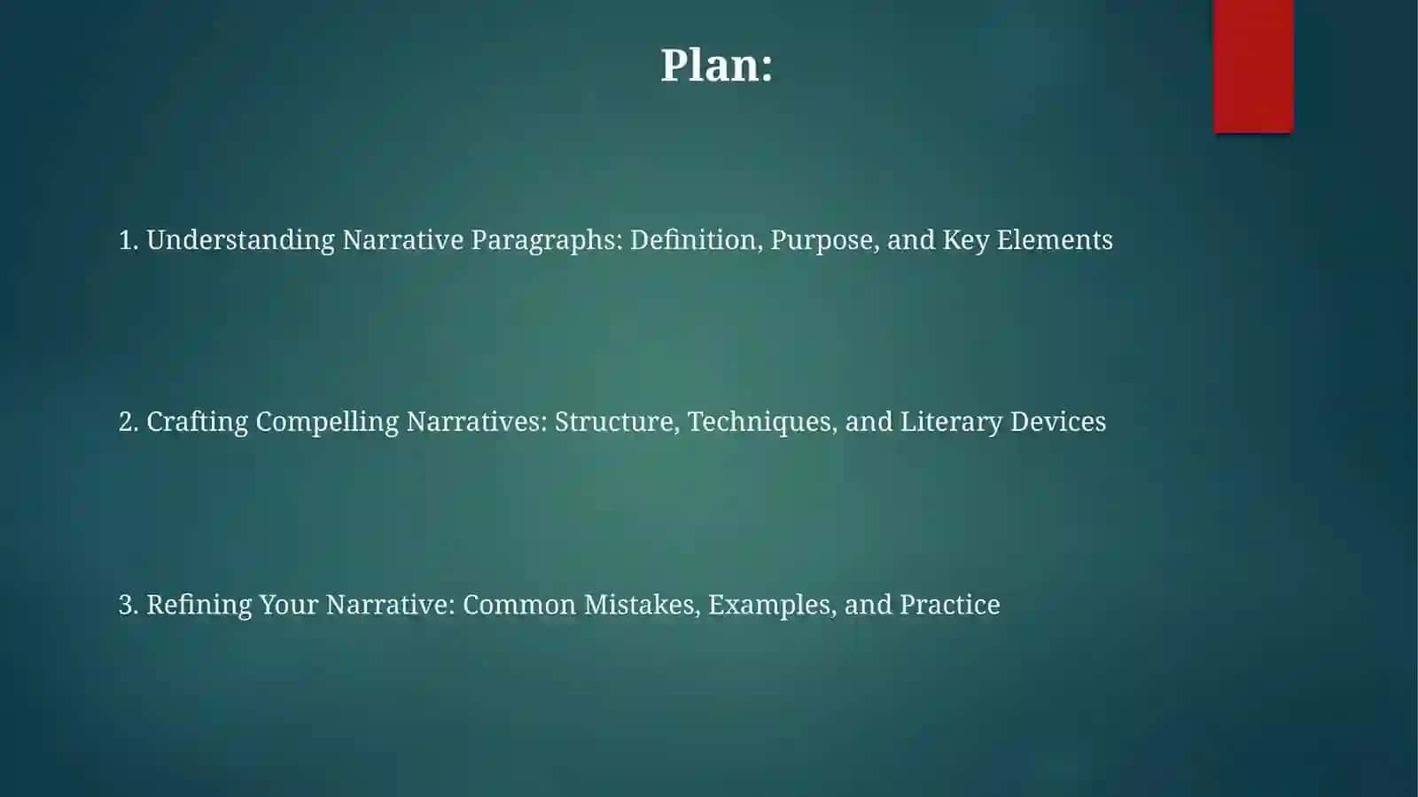 Understanding Narrative Paragraphs: Definition, Purpose, and Key Elements 2