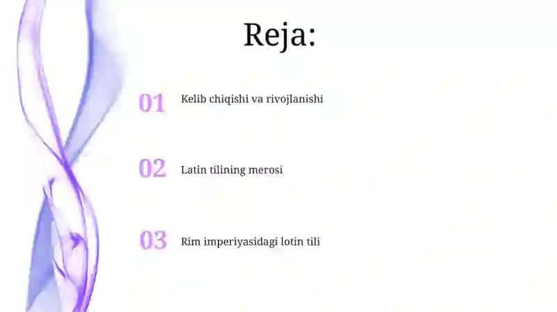 Lotin tili tarixi 2