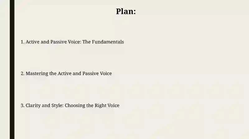 Active and Passive Voice: The Fundamentals 2