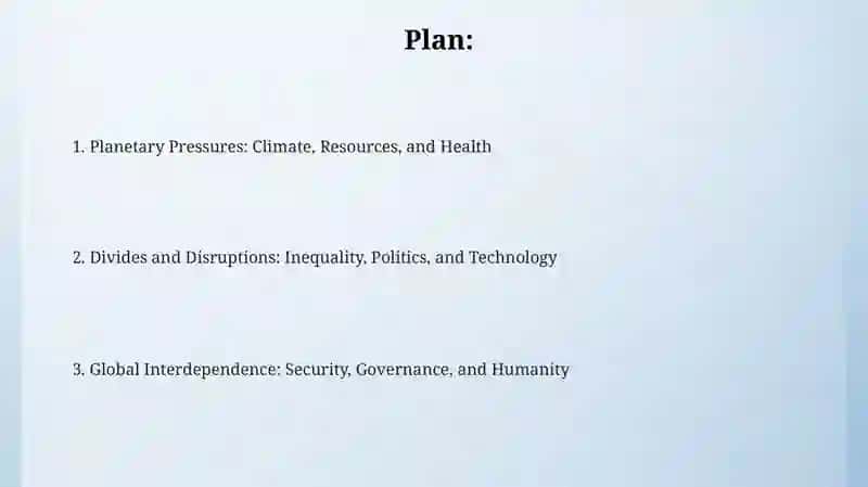 Planetary Pressures: Climate, Resources, and Health 2