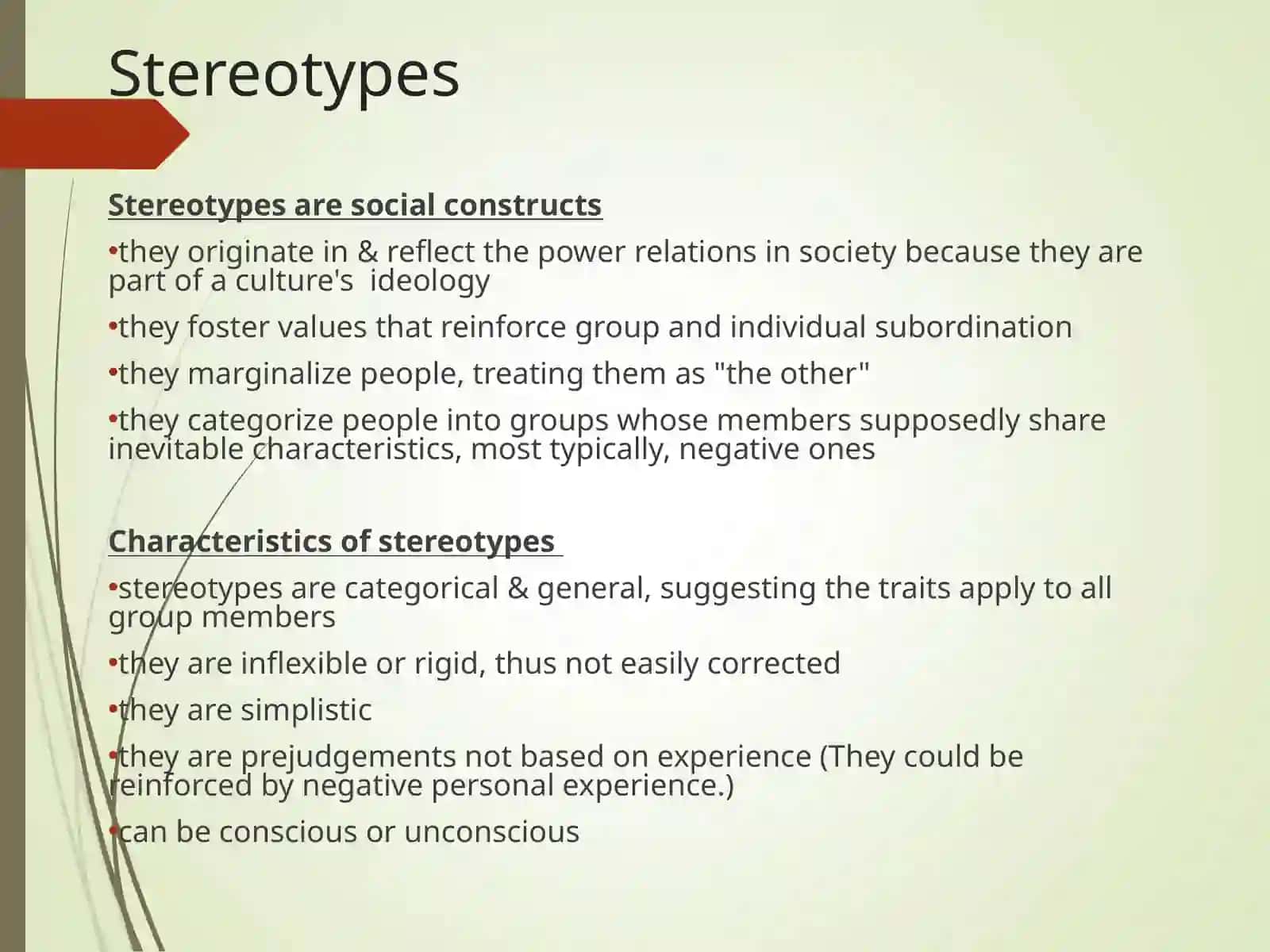 Stereotypes in Society 2